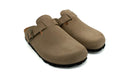 SANDALIAS ZUECO AUTENTI 355 SERRAJE PIEDRA