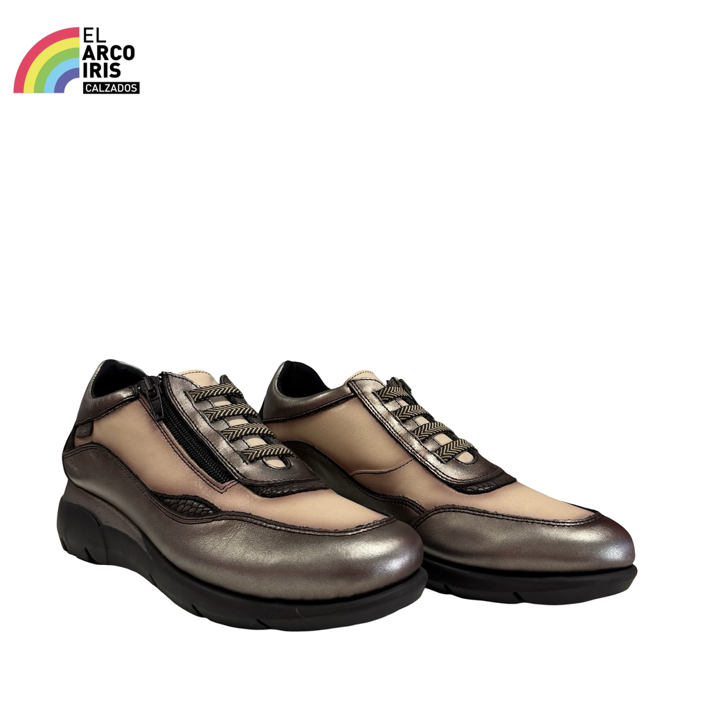 ZAPATO MUJER CREMALLERA 48HORAS HIELO