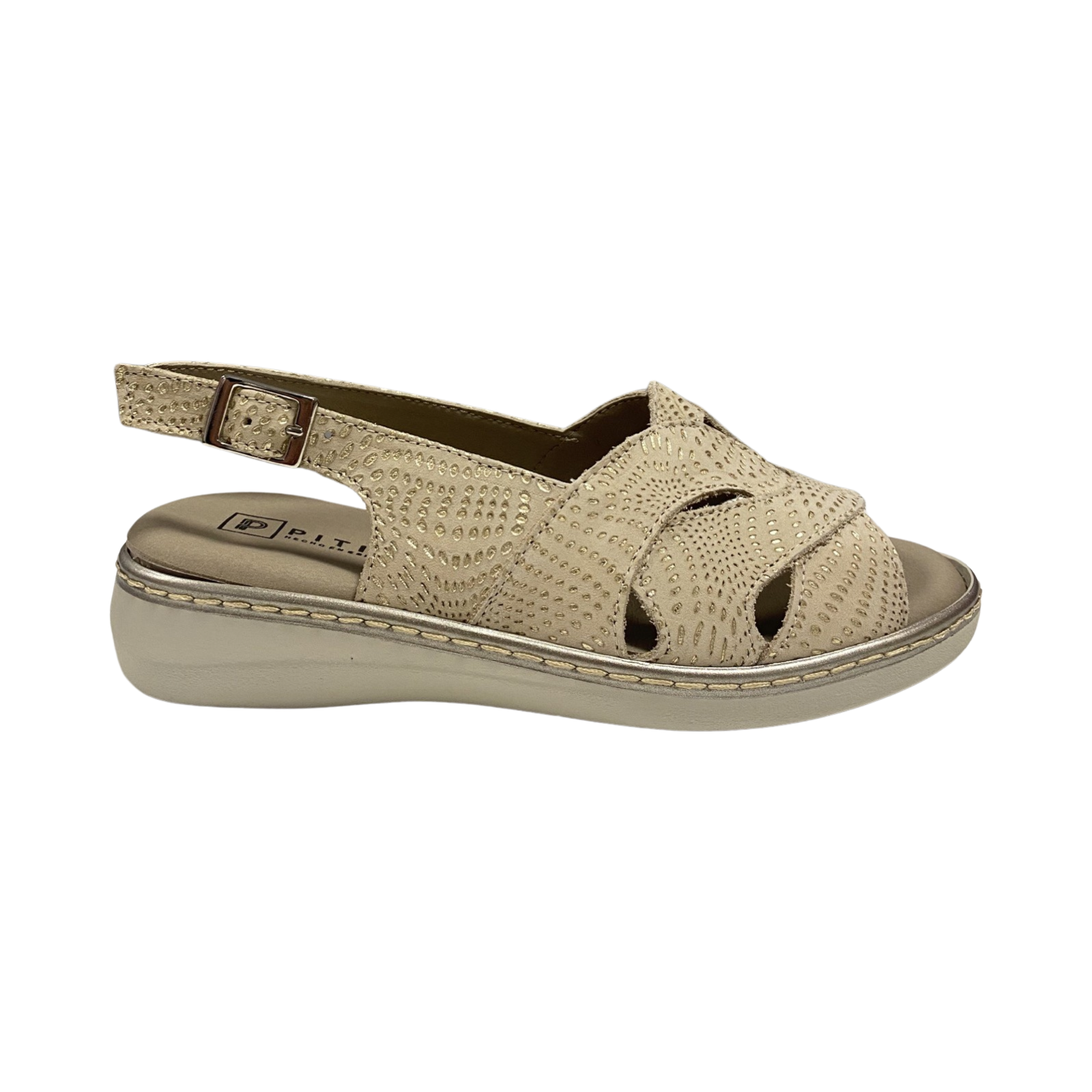 SANDALIA MUJER PITILLOS 5581 ORO