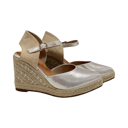 SANDALIA MUJER MANDARINA 819DF PLATA