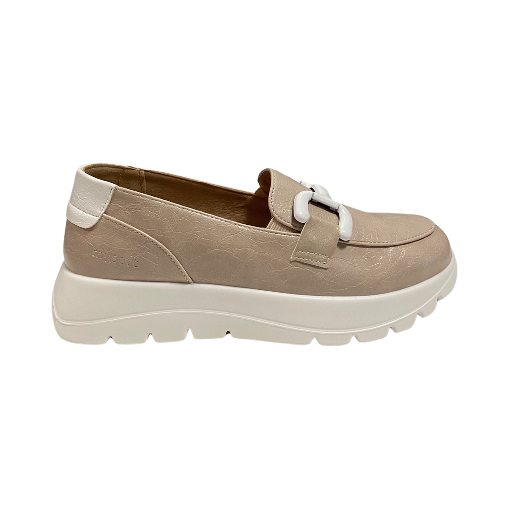 ZAPATO MUJER MYSOFT 24M260 BEIGE