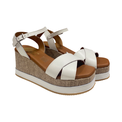 SANDALIA MUJER CAI 5473 BLANCO