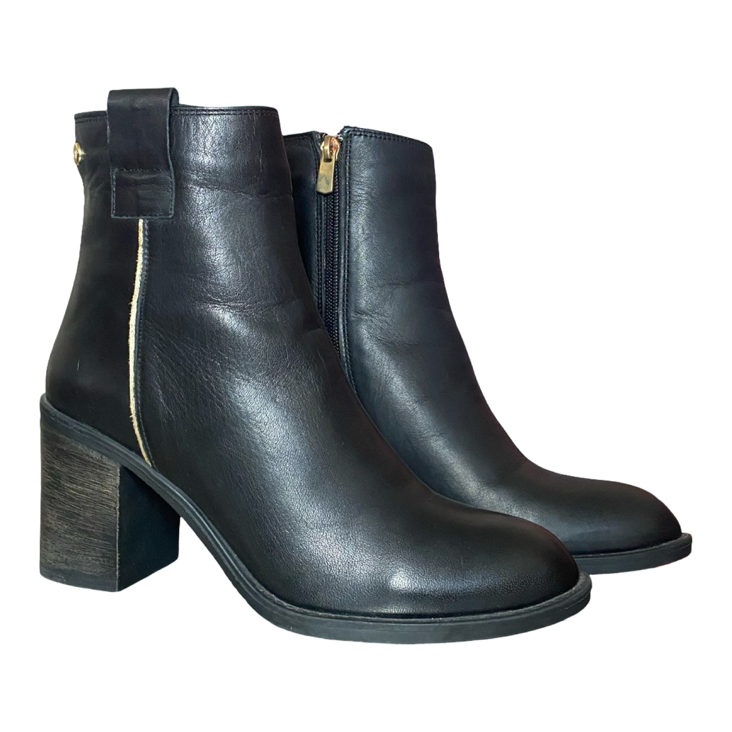 BOTIN MUJER TACÓN 21773 NEGRO