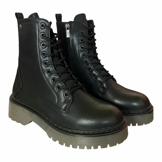 BOTA MILITAR MUJER XTI 140173 NEGRO