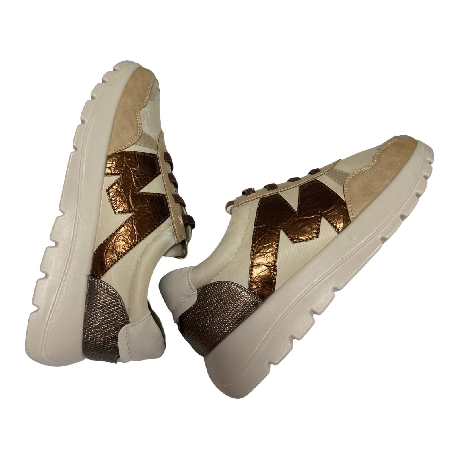 ZAPATO MUJER  BEIG/MARRÓN  MYSOFT 25M622