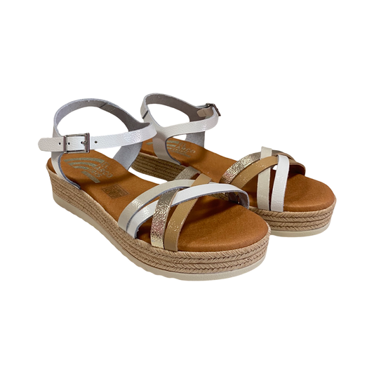 SANDALIA MUJER CAI 5690 BLANCO