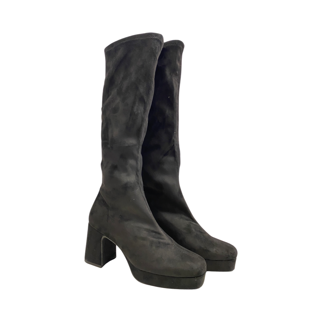 BOTA MUJER DV 2364 NEGRO