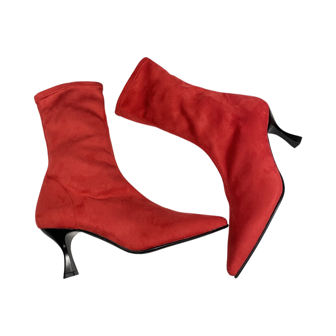 BOTIN MUJER DV 2207 ROJO