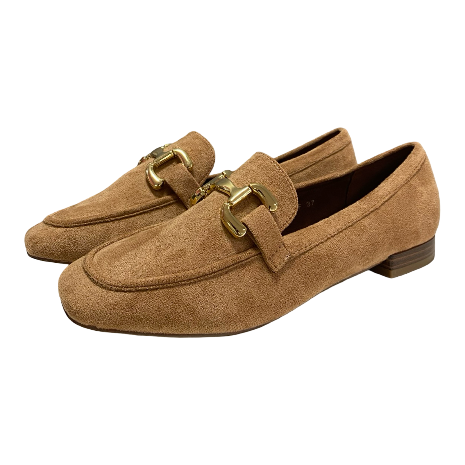 ZAPATO MUJER MOCASIN MANDARINA 2301DF CAMEL