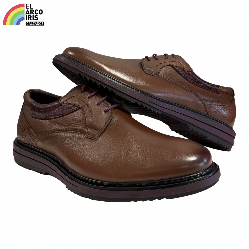 ZAPATO HOMBRE VESTIR BAERCHI 4500 MARRÓN