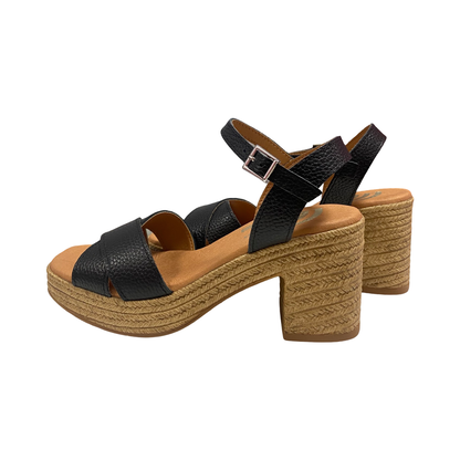 SANDALIA MUJER CAI 5466 NEGRO