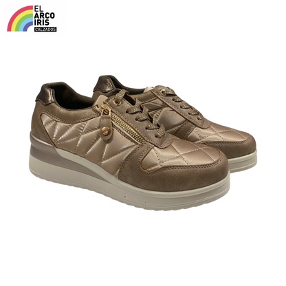 DEPORTIVO MUJER MYSOFT 23M577 TAUPE