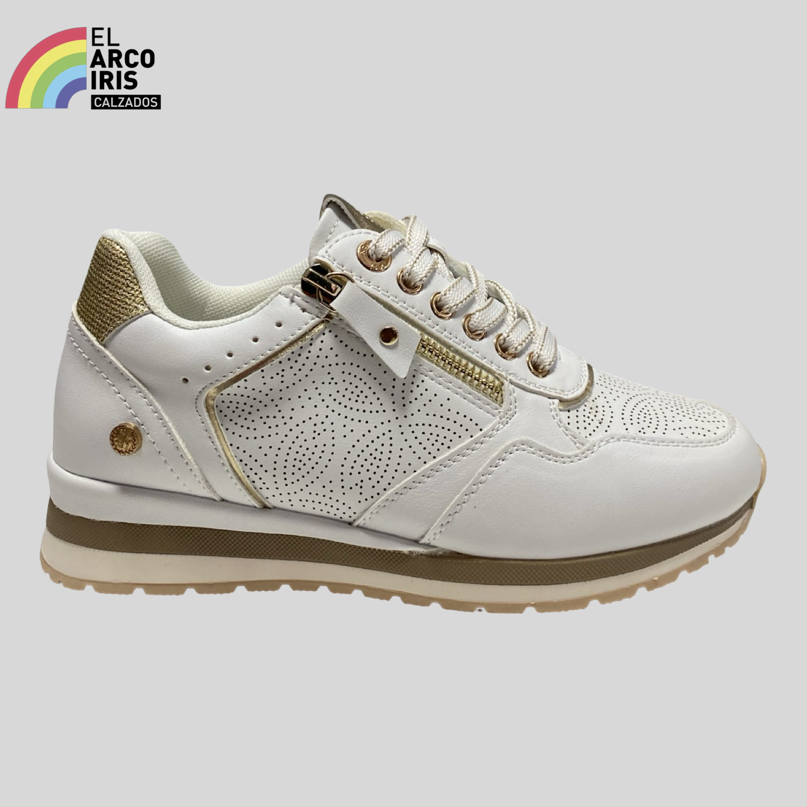 DEPORTIVA MUJER XTI 145163 BLANCO