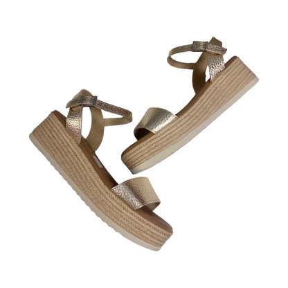 SANDALIA MUJER CAI 5700 CHAMPAN