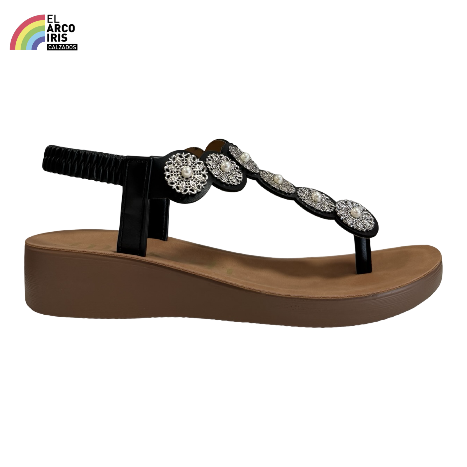 SANDALIA MUJER MYSOFT DEDO 26M172 NEGRO