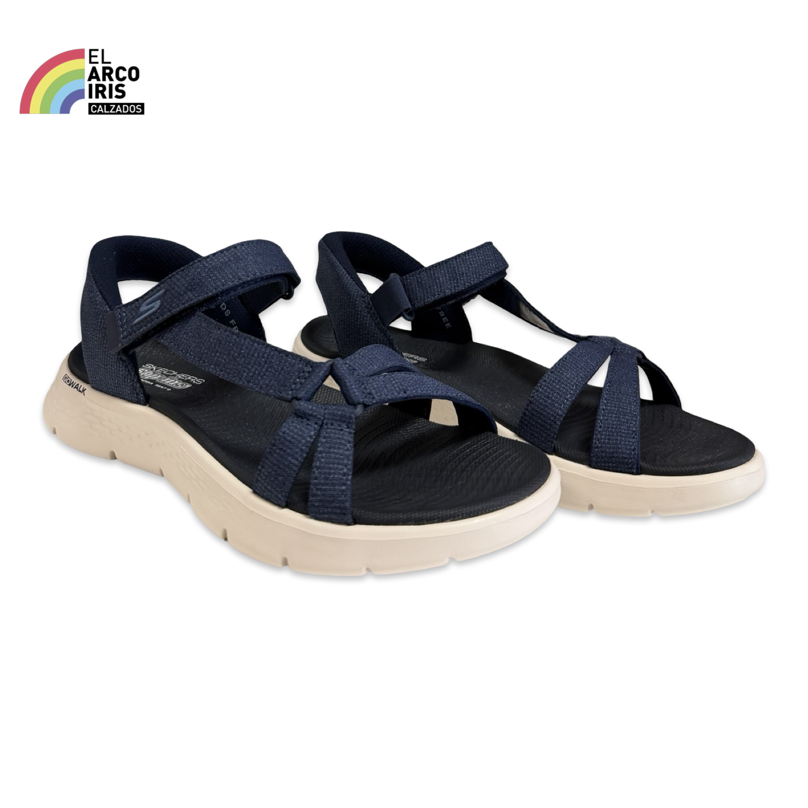SANDALIA MUJER SKECHERS SLIP-INS 141481 NVY