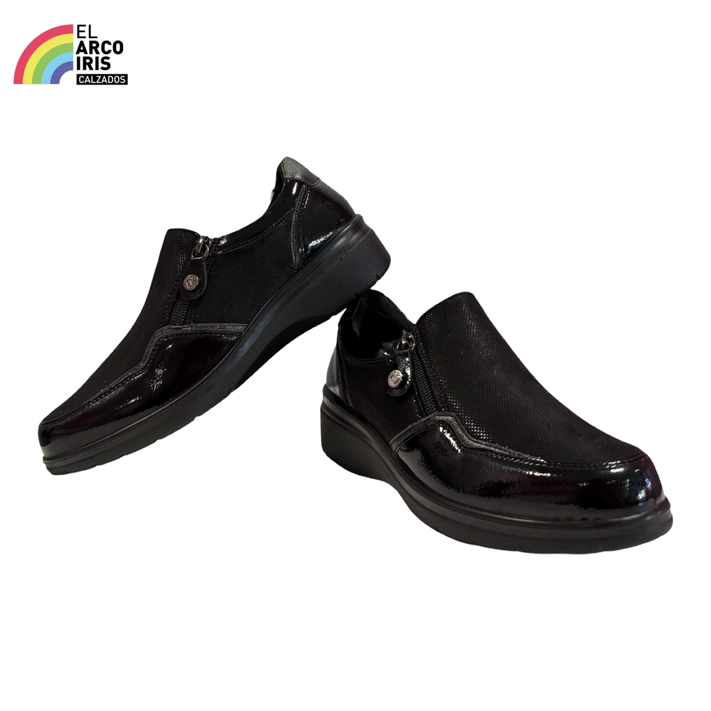 ZAPATO MUJER AMARPIES 31033 NEGRO