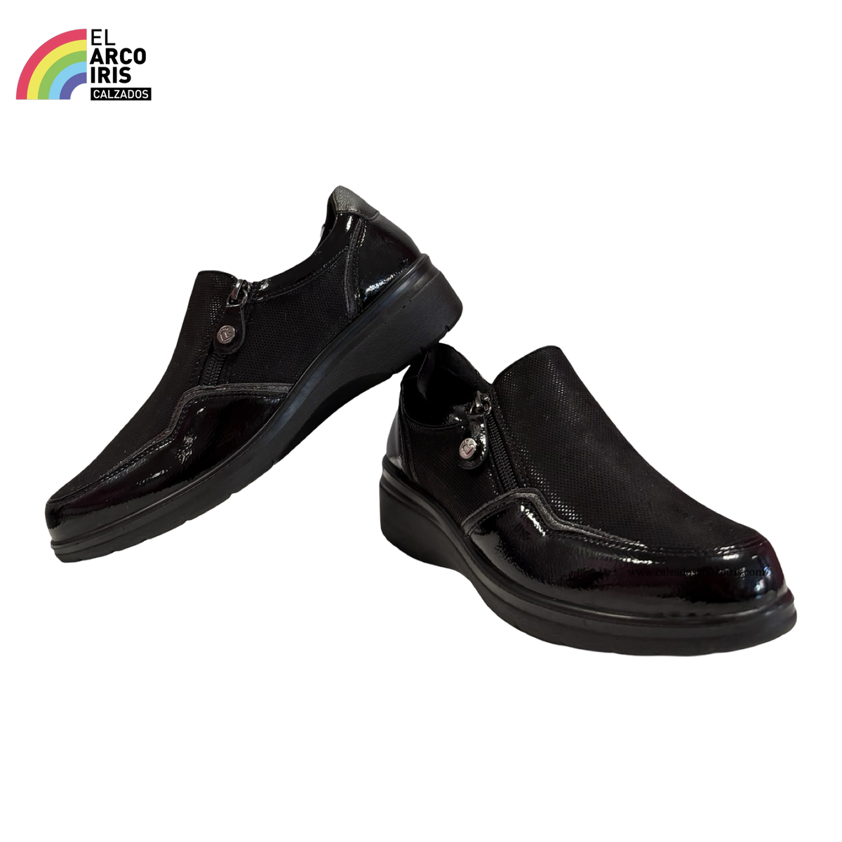 ZAPATO MUJER AMARPIES 31033 NEGRO