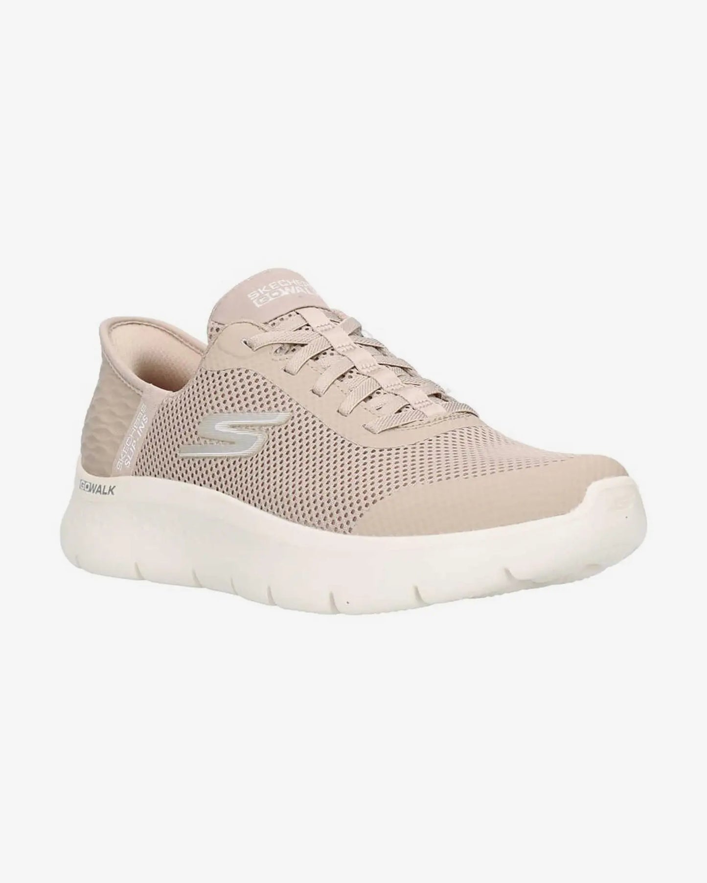 DEPORTIVA MUJER SKECHERS 124836 TAUPE