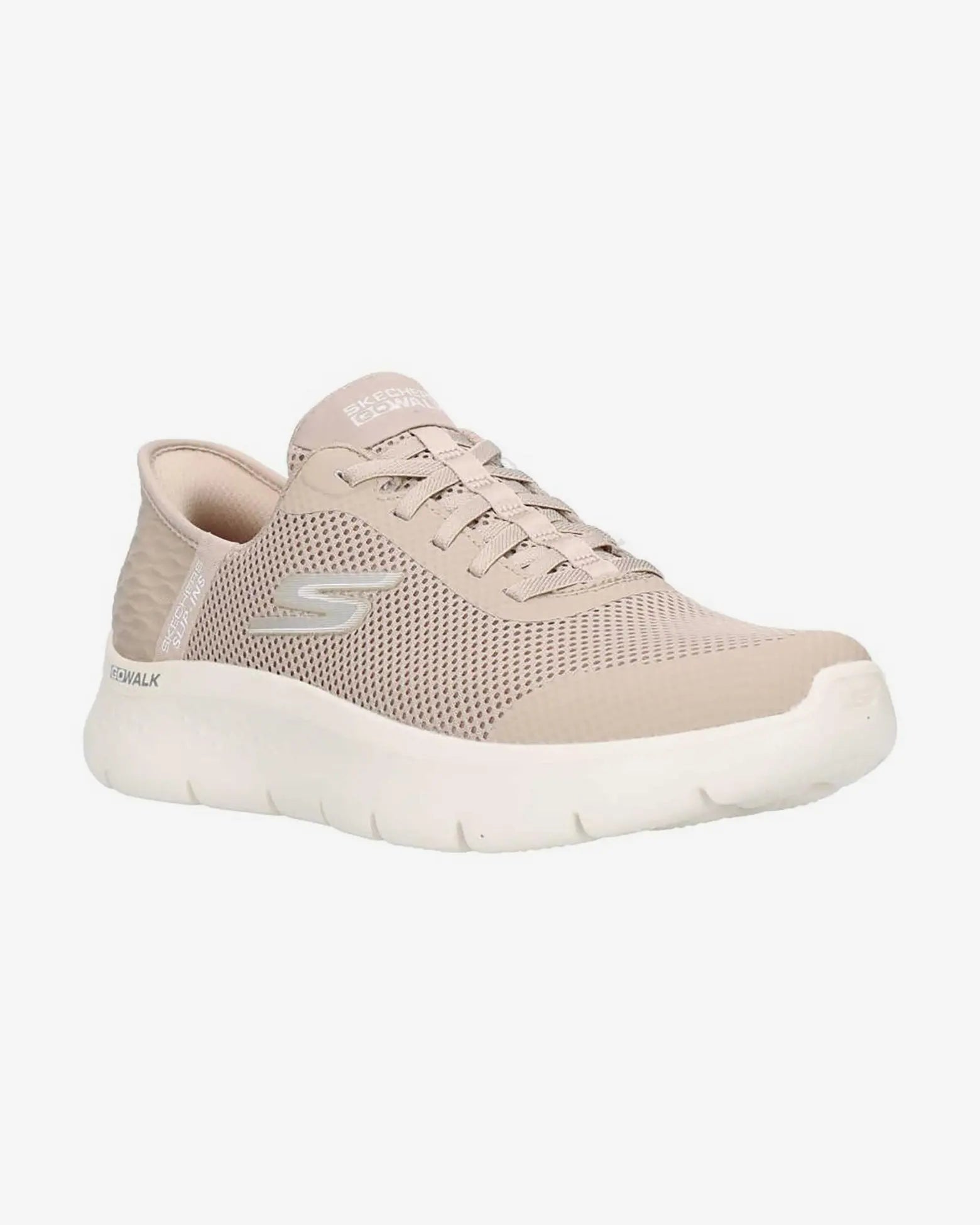 DEPORTIVA MUJER SKECHERS 124836 TAUPE