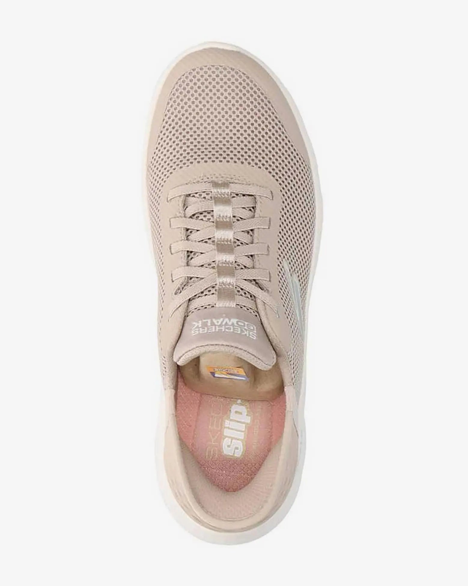 DEPORTIVA MUJER SKECHERS 124836 TAUPE