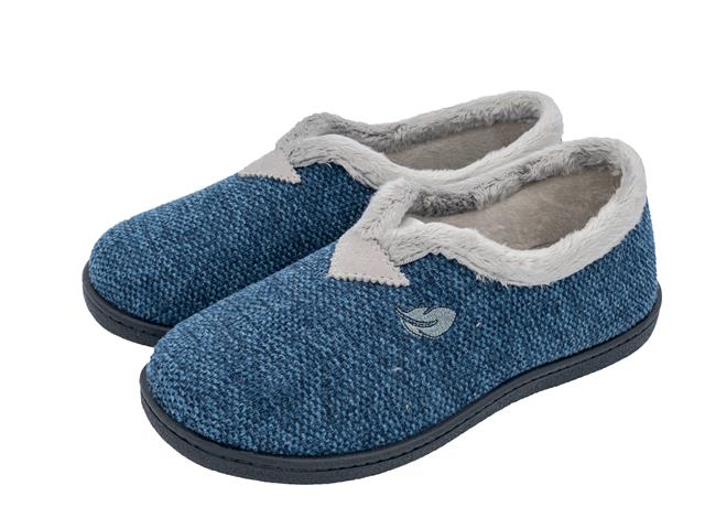 ZAPATILLA  MUJER CASA PLUMAFLEX ROAL MARINO 12014