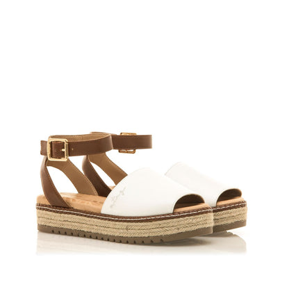 SANDALIA MUJER MUSTANG 59617 BLANCO