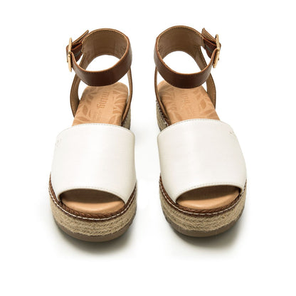 SANDALIA MUJER MUSTANG 59617 BLANCO