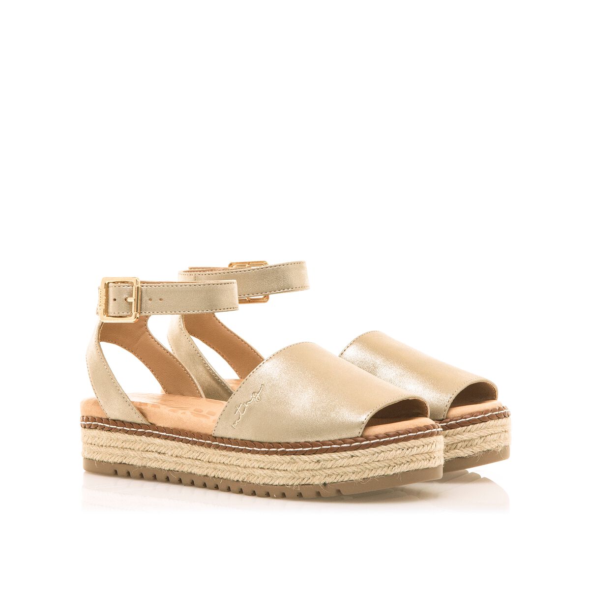 SANDALIA MUJER MUSTANG 59617 DORADO