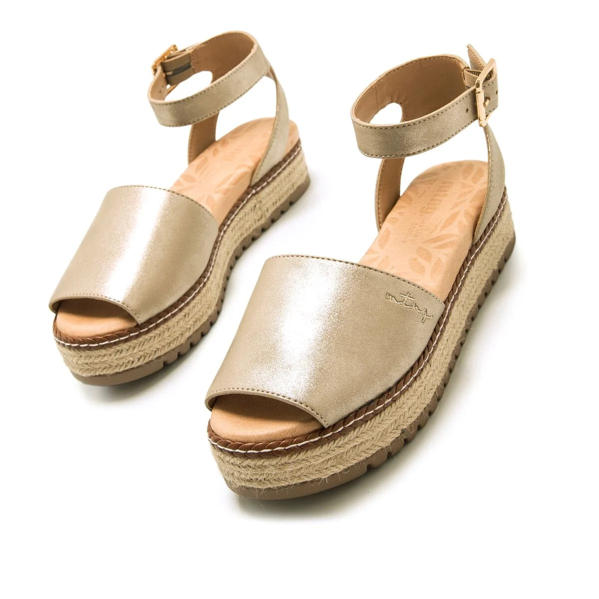 SANDALIA MUJER MUSTANG 59617 DORADO