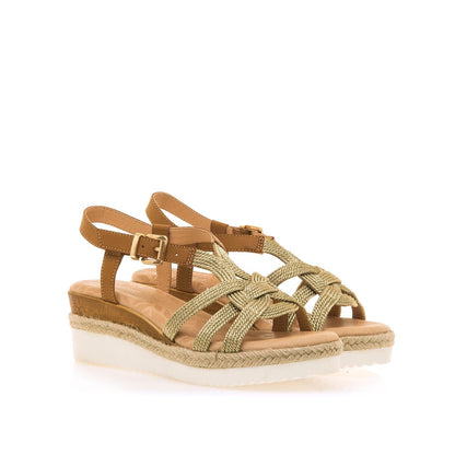 SANDALIA MUJER MUSTANG 50829 ORO