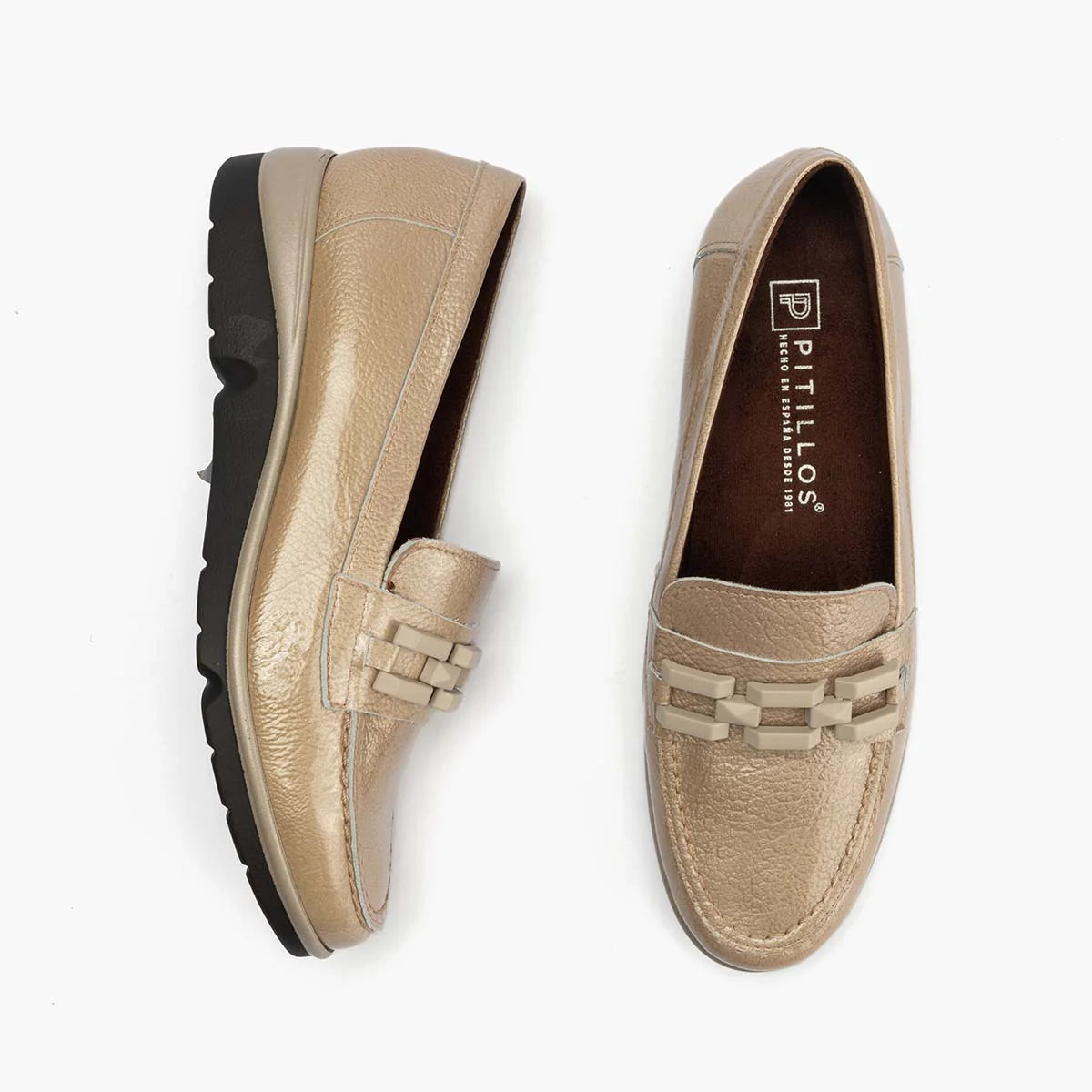 ZAPATO MUJER PITILLOS 10002 PIEDRA