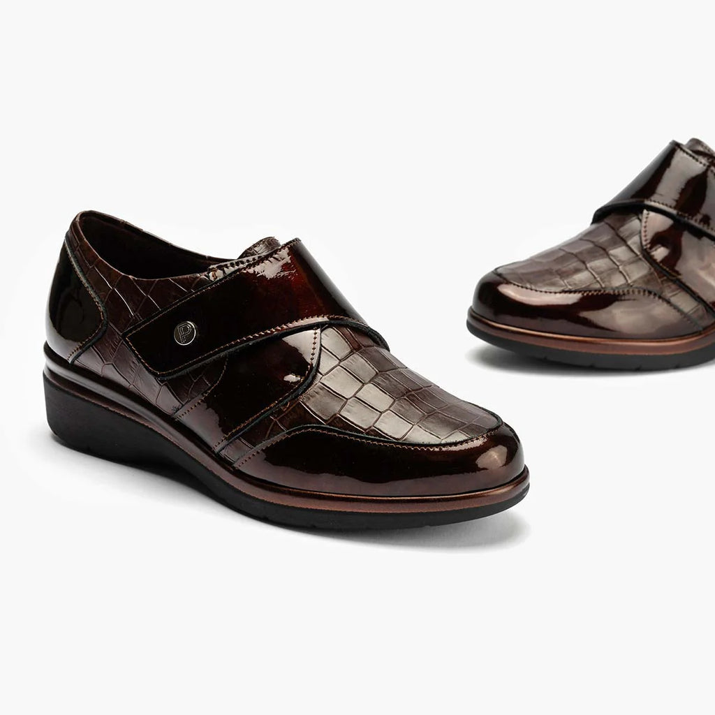 ZAPATO MUJER PITILLOS 10025 MARRÓN