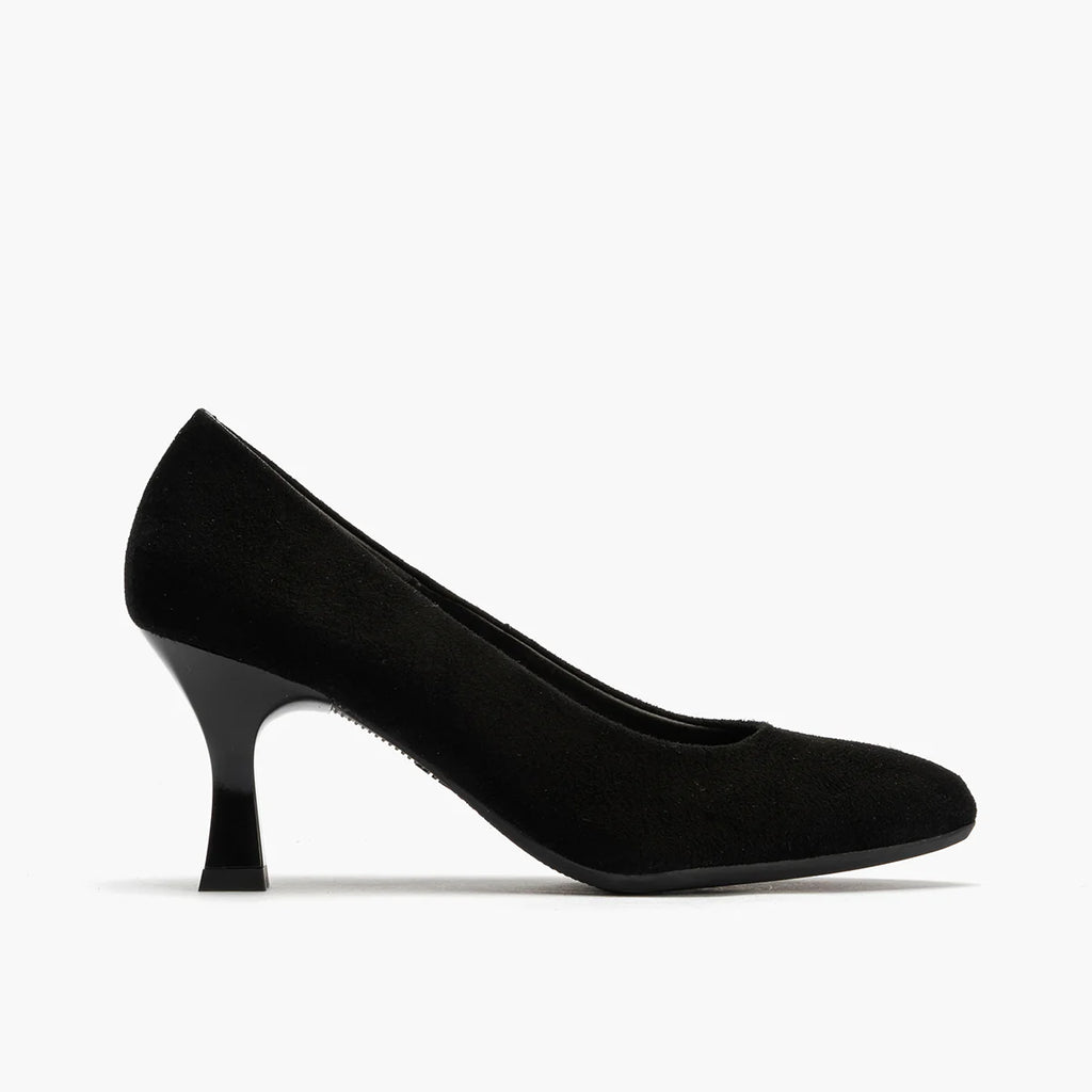 ZAPATO MUJER SALON PITILLOS 10161 ANTE NEGRO