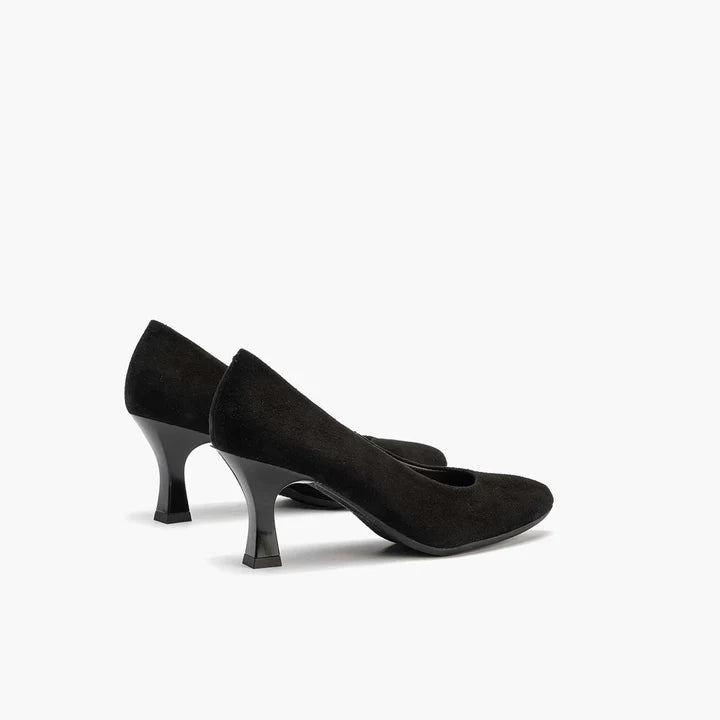 ZAPATO MUJER SALON PITILLOS 10161 ANTE NEGRO