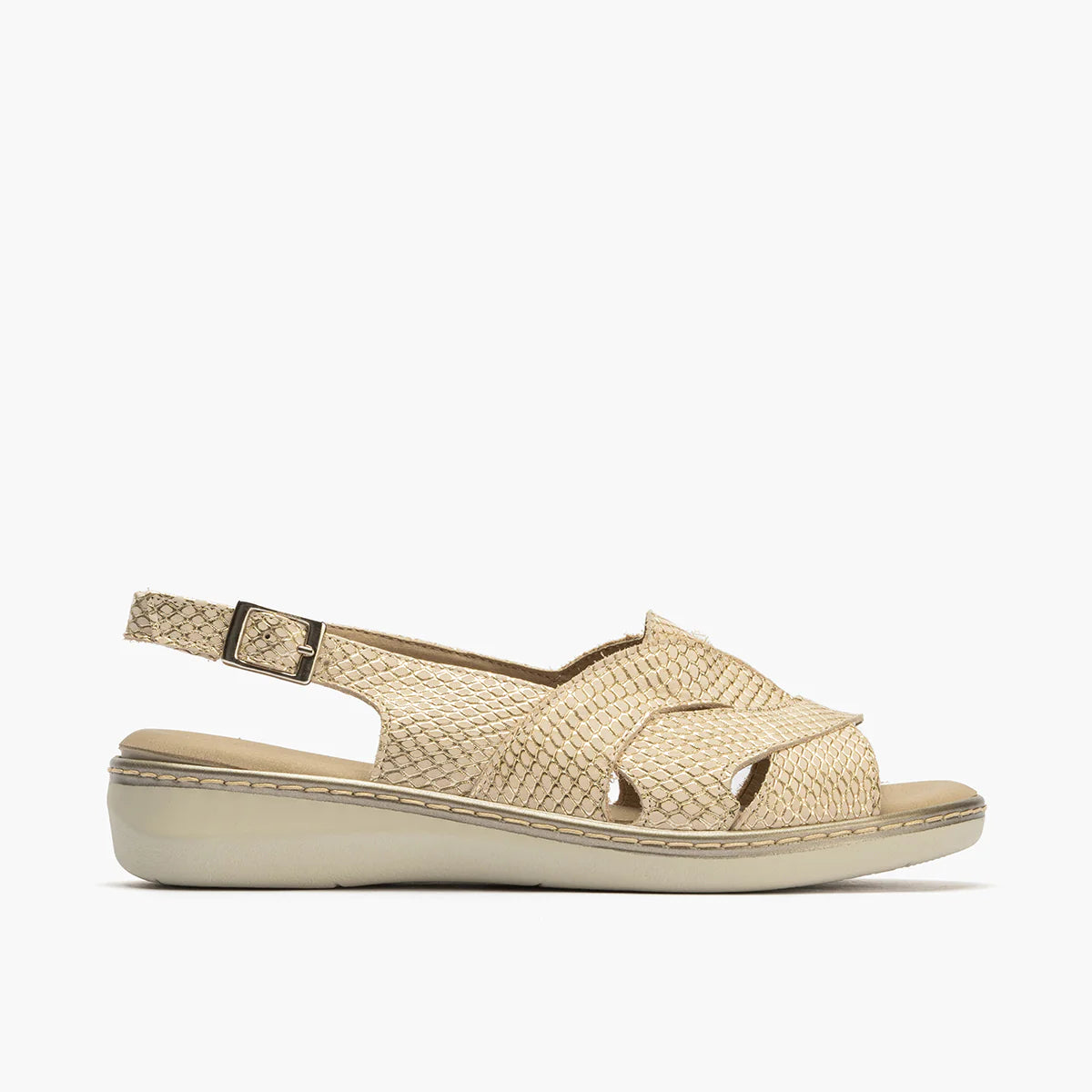 SANDALIA MUJER PITILLOS 10301 ORO