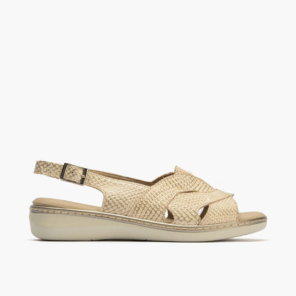 SANDALIA MUJER PITILLOS 10301 ORO