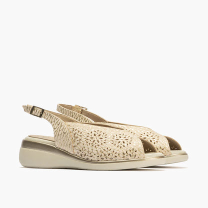 SANDALIA MUJER PITILLOS 10342 ORO