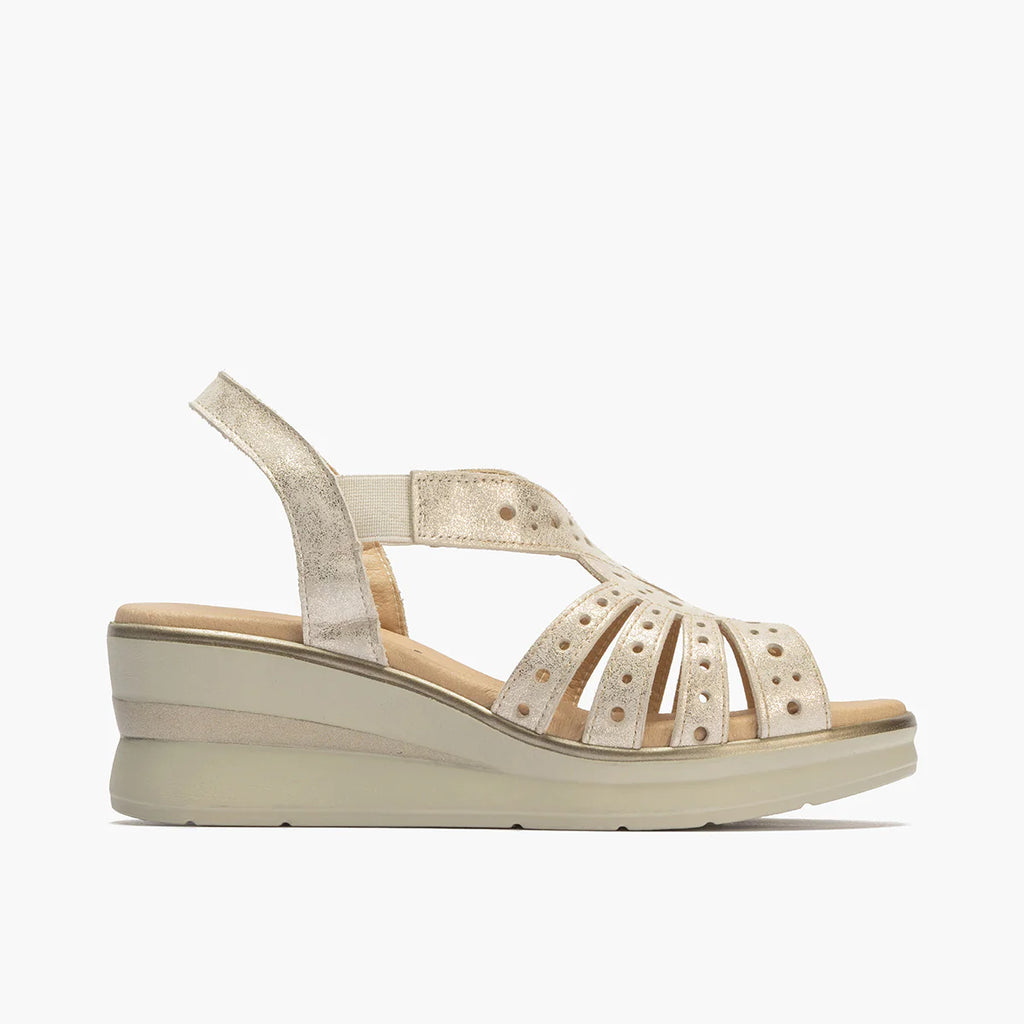 SANDALIA MUJER PITILLOS 10363 ORO