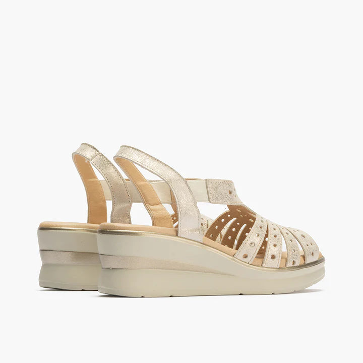 SANDALIA MUJER PITILLOS 10363 ORO