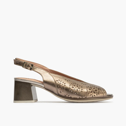 SANDALIA MUJER PITILLOS 10532 ORO