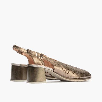 SANDALIA MUJER PITILLOS 10532 ORO