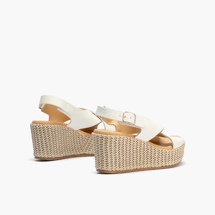 SANDALIA MUJER PITILLOS 10570 BLANCO