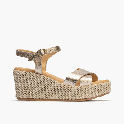 SANDALIA MUJER PITILLOS 10572 ORO