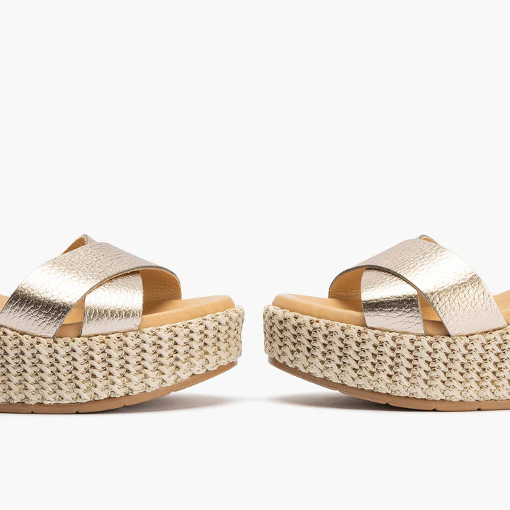 SANDALIA MUJER PITILLOS 10572 ORO