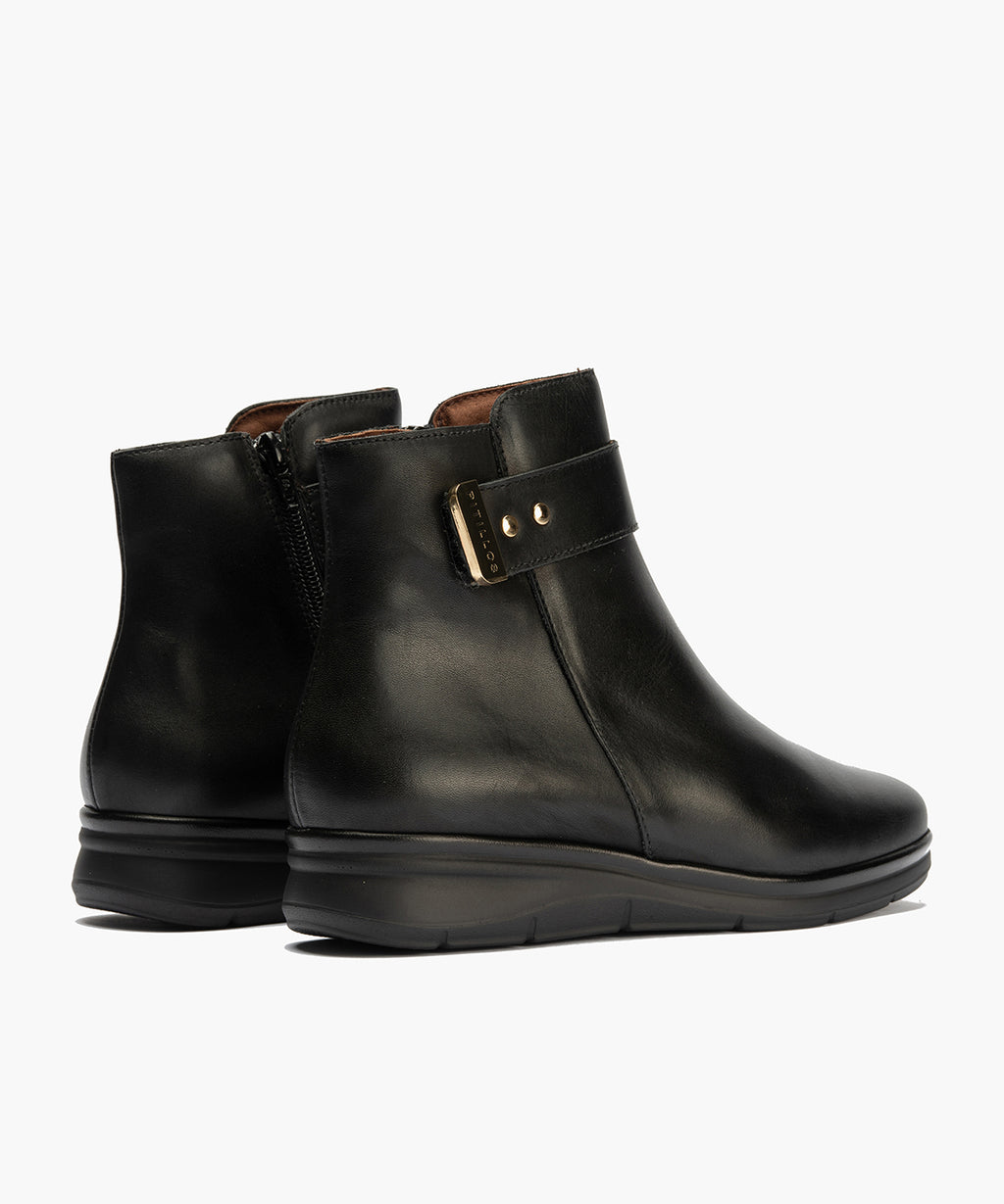 BOTIN MUJER PITILLOS 11505 NEGRO