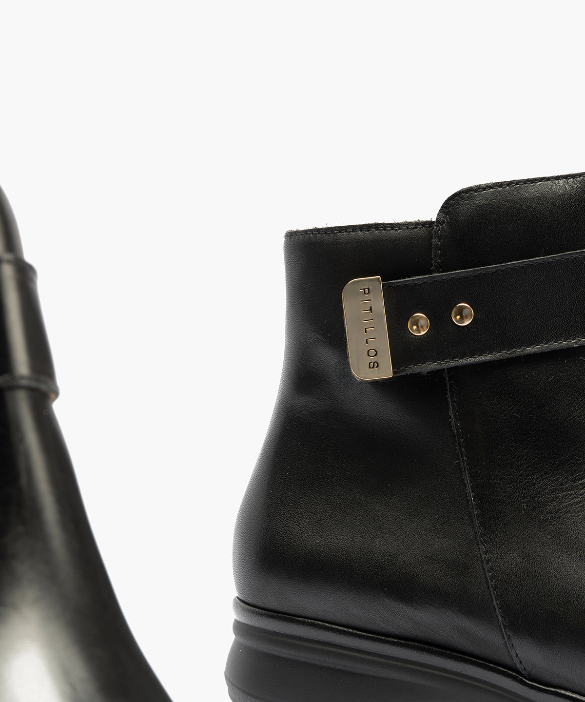 BOTIN MUJER PITILLOS 11505 NEGRO