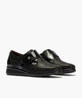ZAPATO MUJER PITILLOS 11510 VELCRO NEGRO