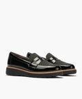 ZAPATO MUJER MOCASIN PITILLOS 11554 NEGRO