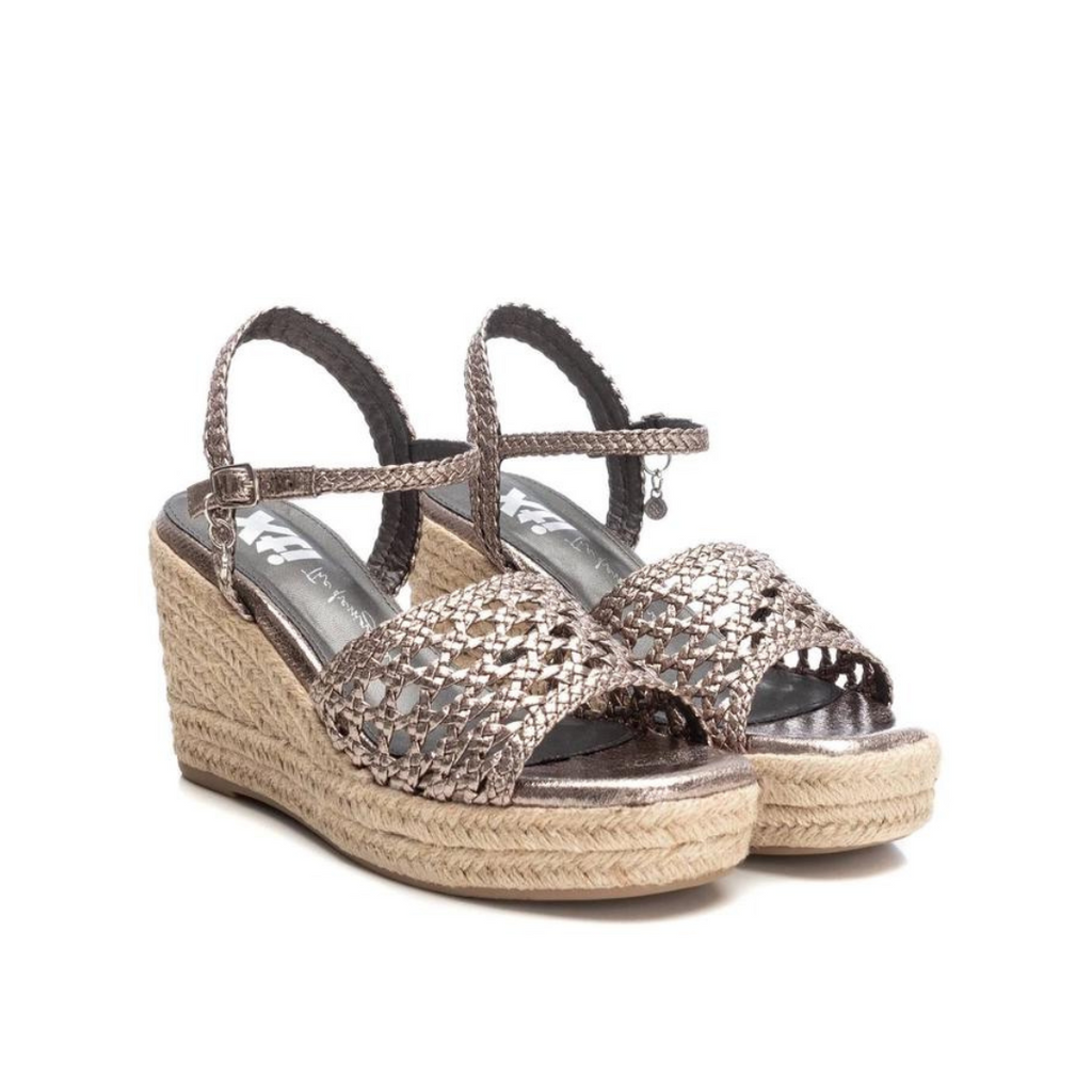 SANDALIA MUJER XTI 142747 PLOMO